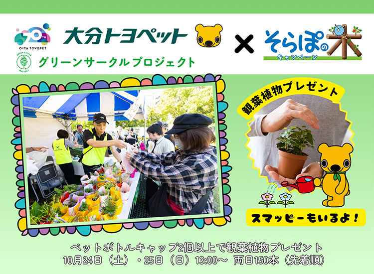 大分トヨペット×そらぽの木
