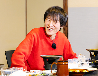 笑顔の千原ジュニア