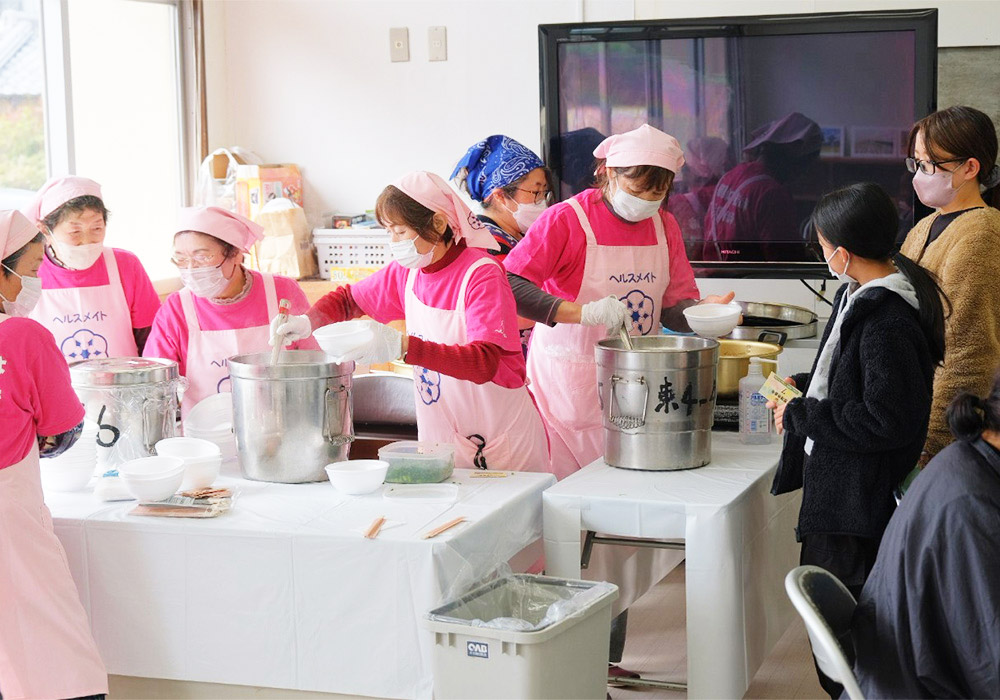 大分市食生活改善推進協議会 野津原支部の皆さん