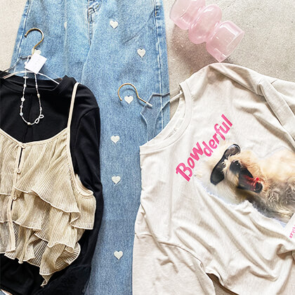 洋服や雑貨
