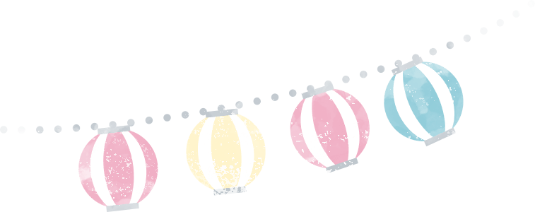 お祭り提灯