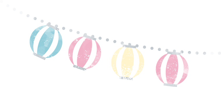 お祭り提灯