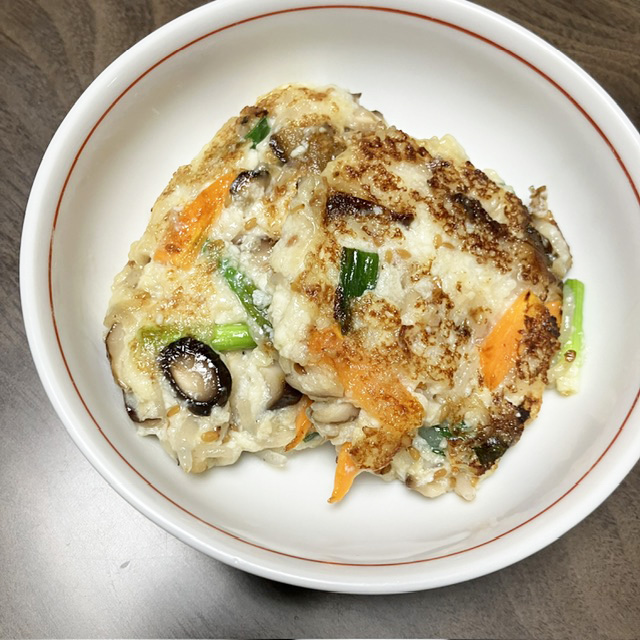 あいまぜ風ハンバーグ