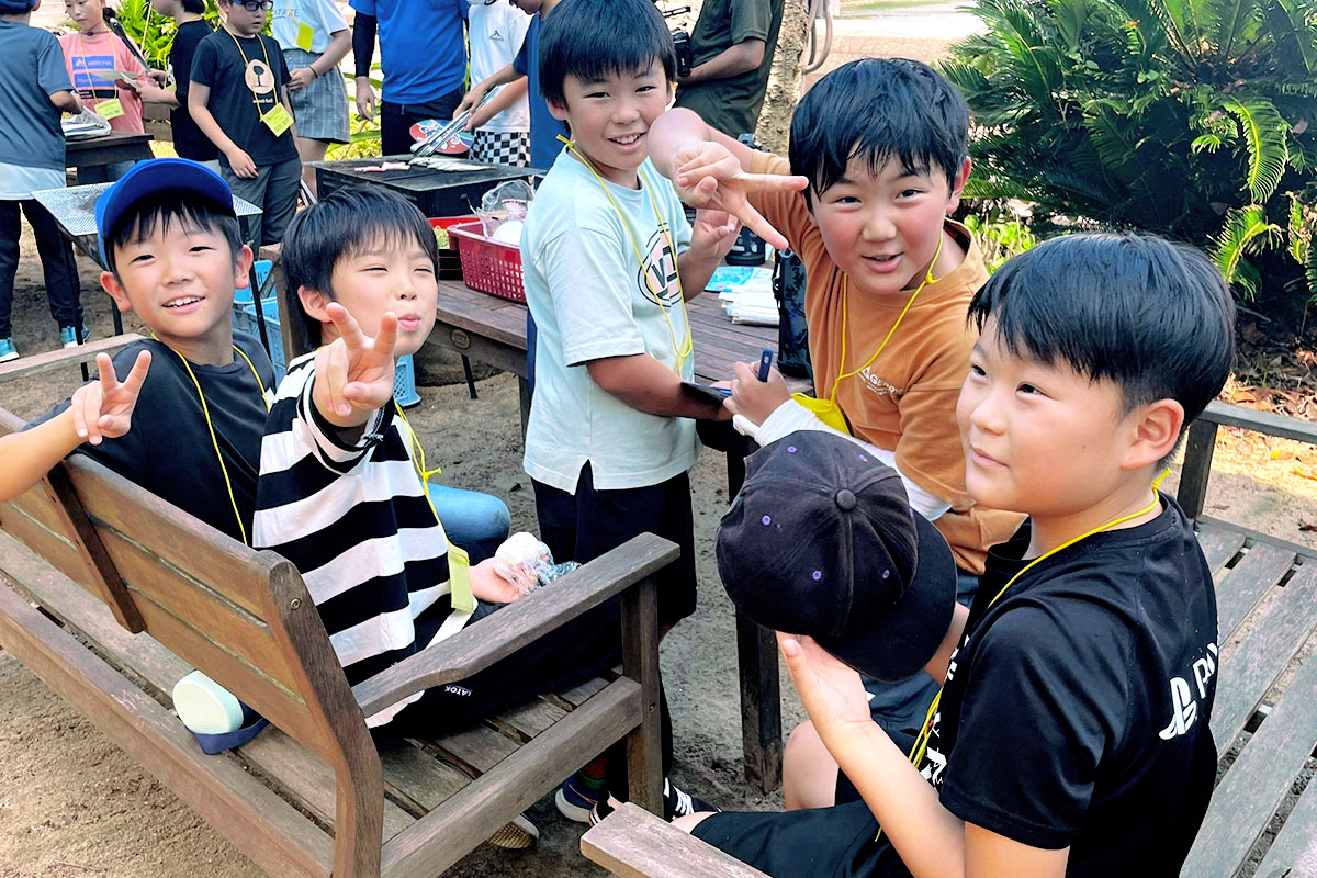 元気な男の子たち