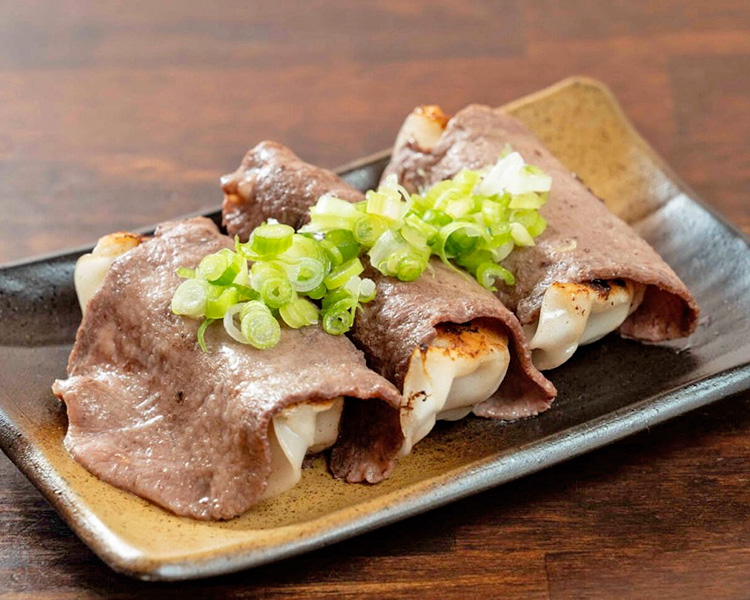 究極のネギ塩牛たん餃子