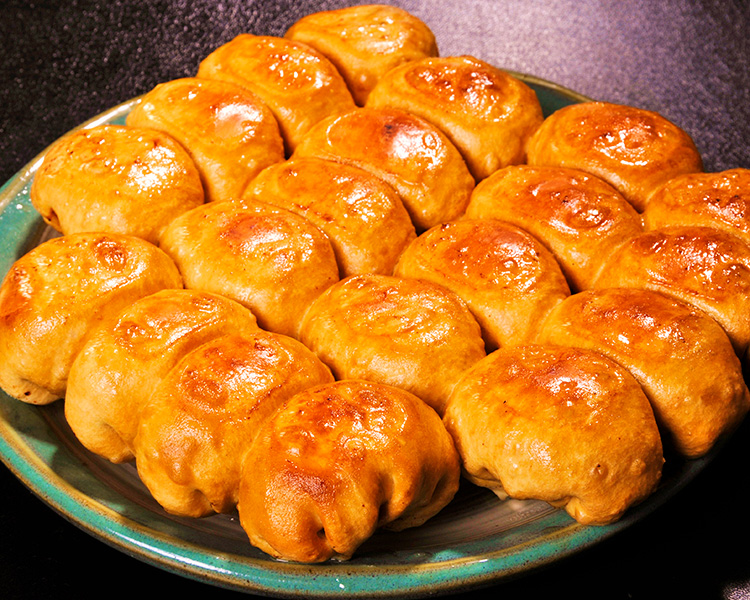 福包み揚げ焼き餃子