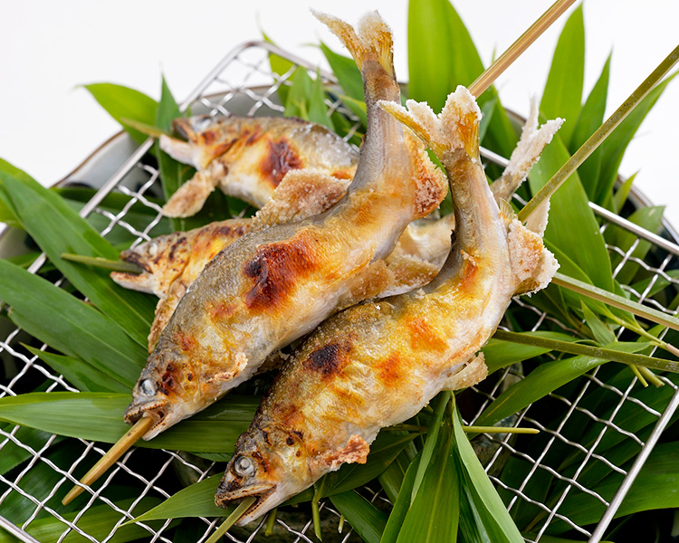 あゆの塩焼き