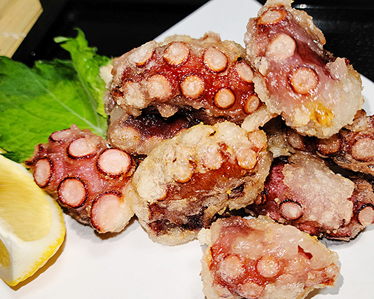タコの唐揚げ
