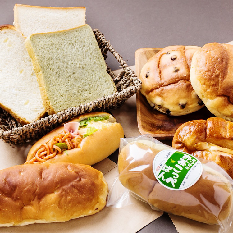 色々な種類のパン