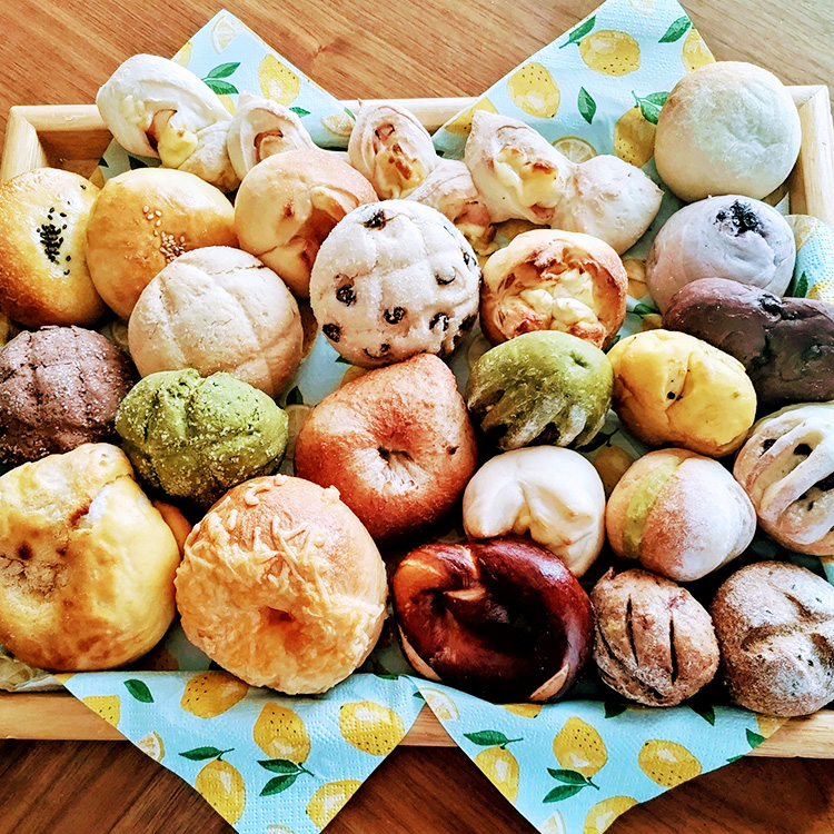 たくさんのパン