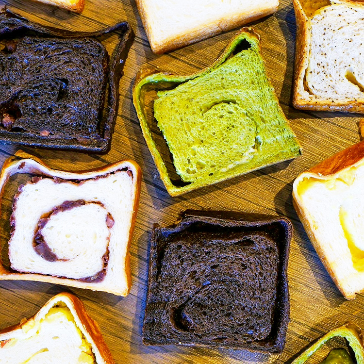 様々な食パン