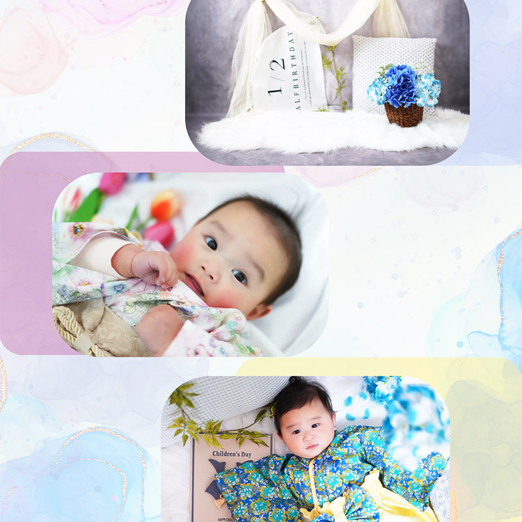 子どもの写真