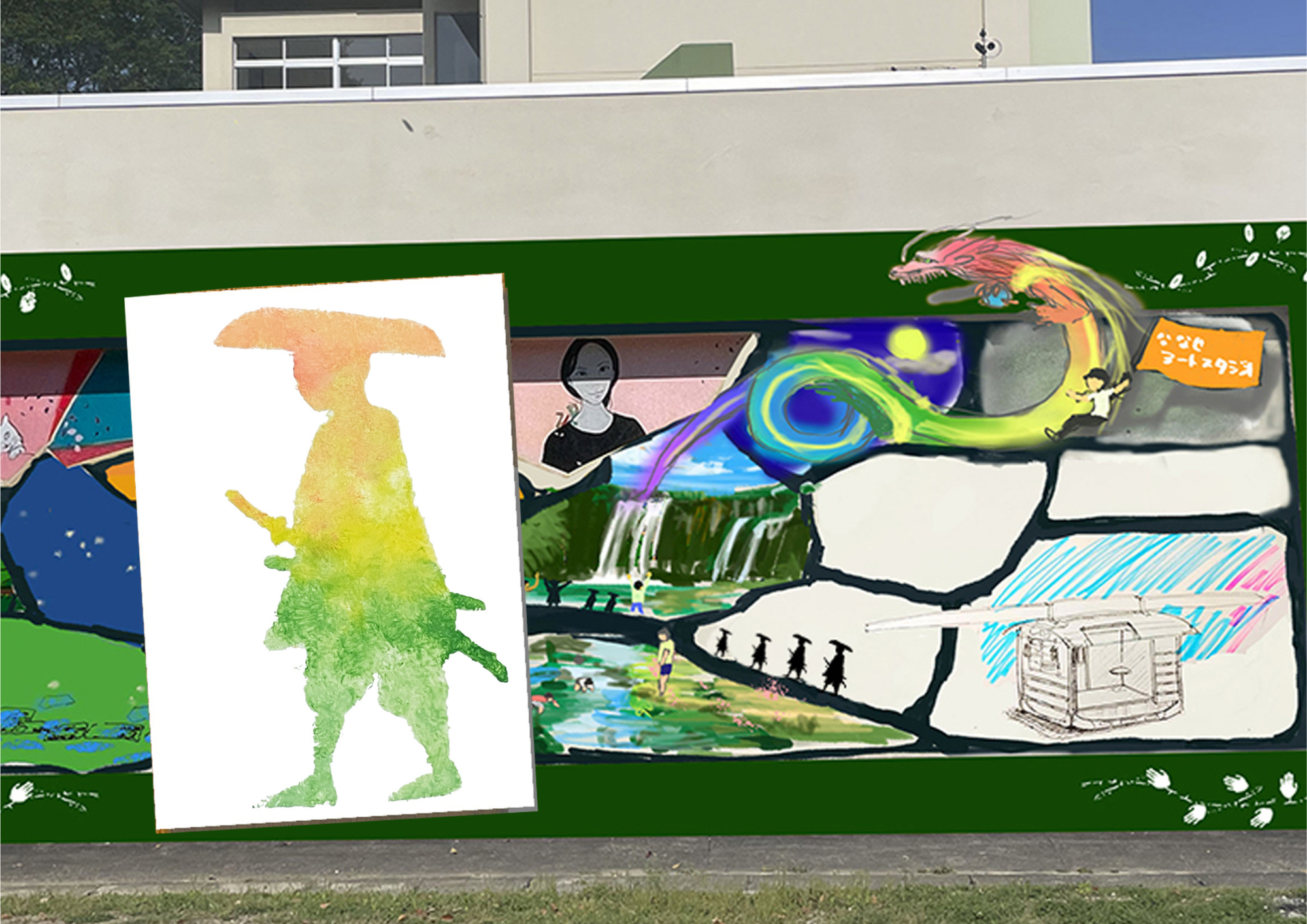 タイルのコースター