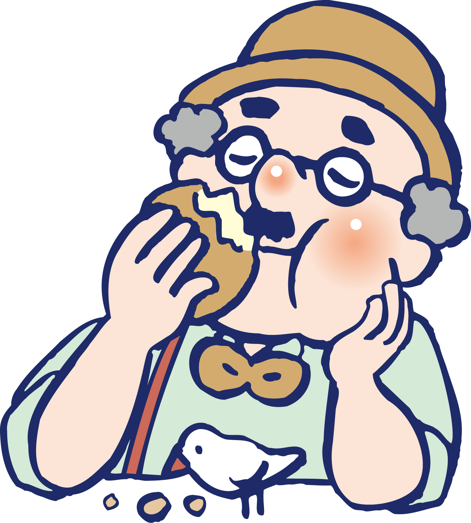 たのしんでね！というおじぱん