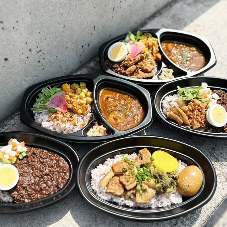 ５種類のカレー